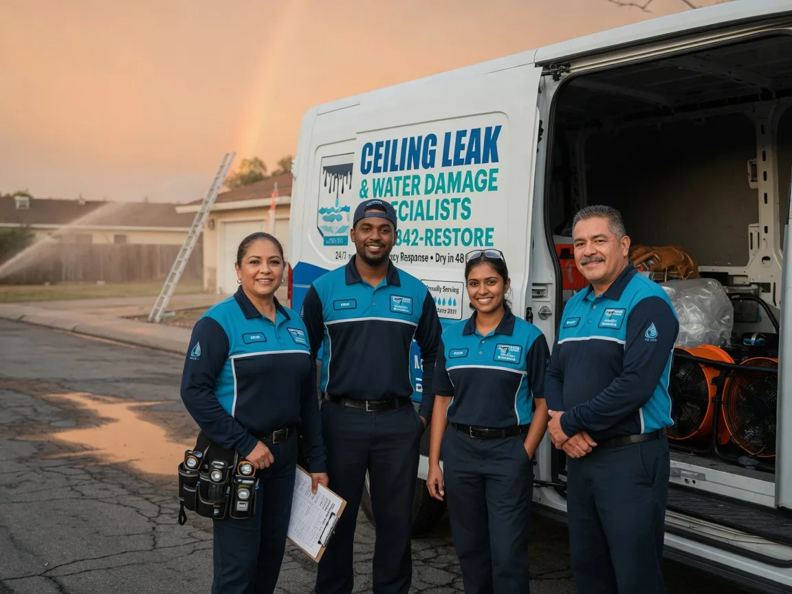 Ceiling Leak Cleanup company in Brownsville, MN