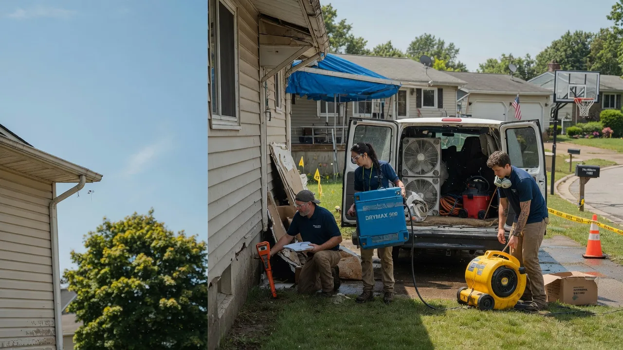Ceiling Leak Cleanup in Brownsville, MN near me