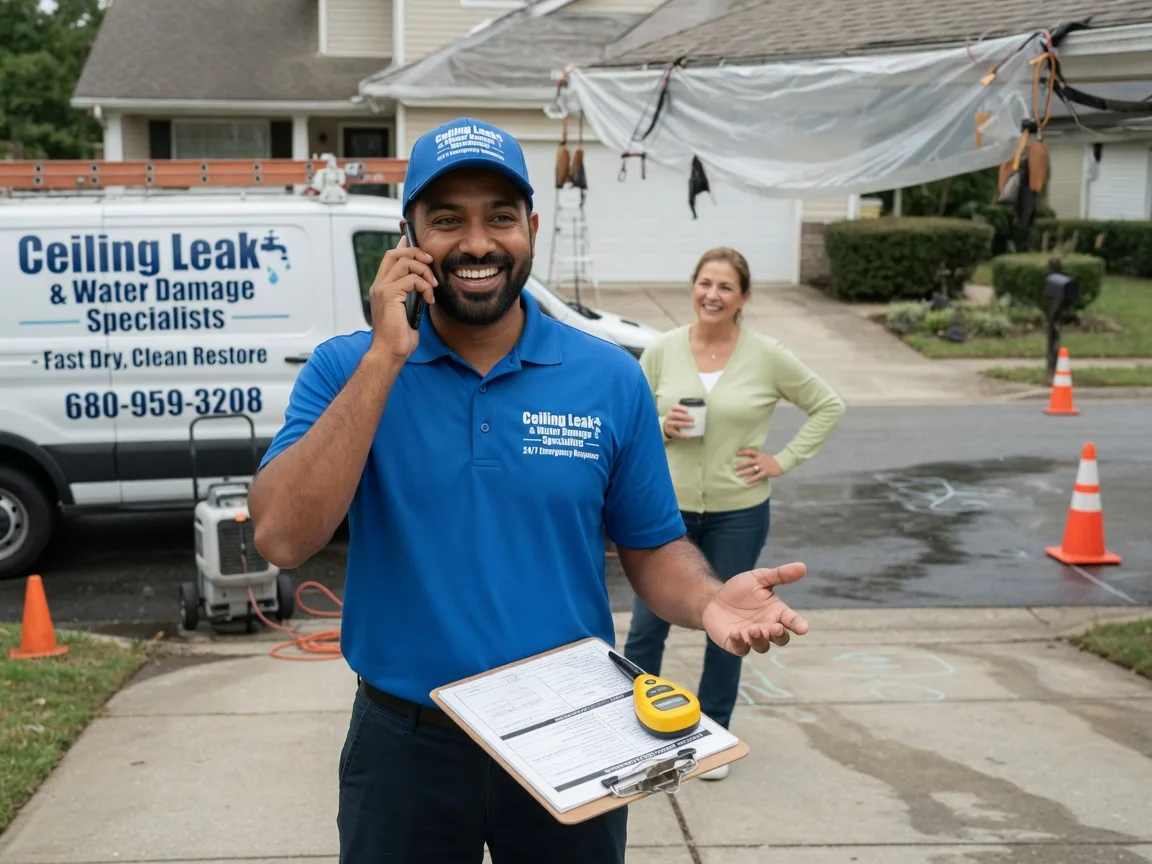 Ceiling Leak Cleanup Brownsville, MN FAQs